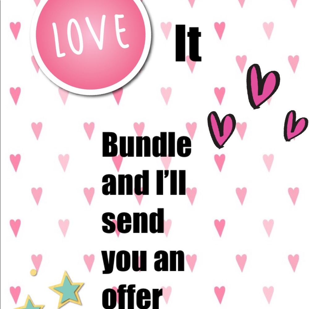 Bundle the item you 💖💖 to Get an OFFER